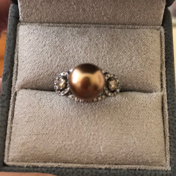 Tiffany & Co. Jewelry - Tiffany & Co. Iridesse Tahitian pearl ring